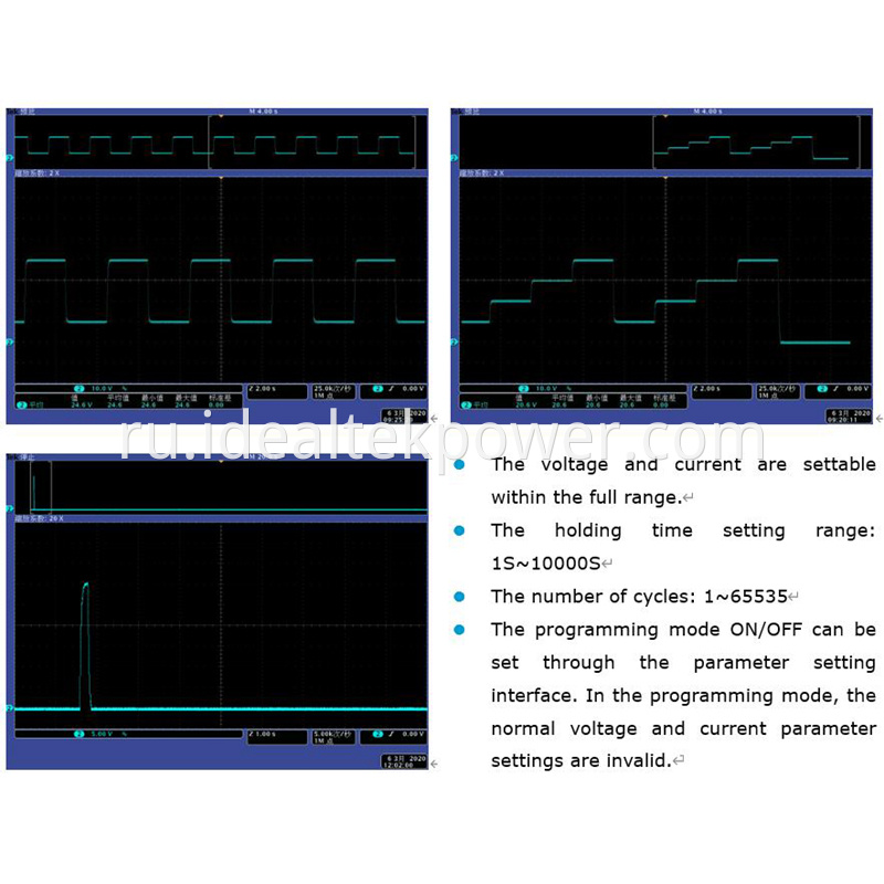 Programmable DC Power Supply Programmable Output